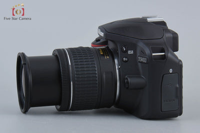 [Used] Nikon D3400 18-55 VR Lens Kit Black - Low Shutter Count