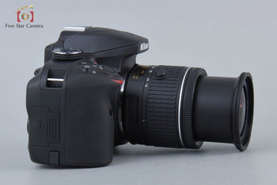 [Used] Nikon D3400 18-55 VR Lens Kit Black - Low Shutter Count
