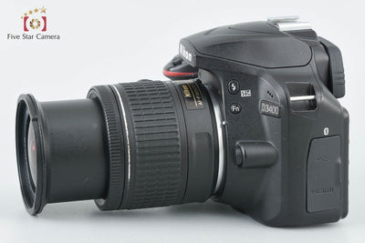 [Used] Nikon D3400 18-55 VR Lens Kit Black