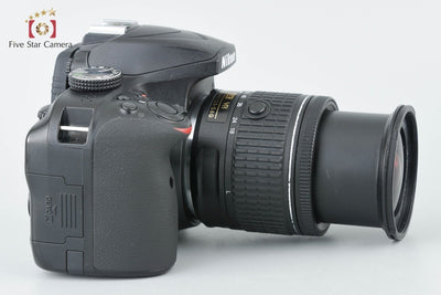 [Used] Nikon D3400 18-55 VR Lens Kit Black