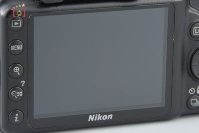 [Used] Nikon D3400 18-55 VR Lens Kit Black