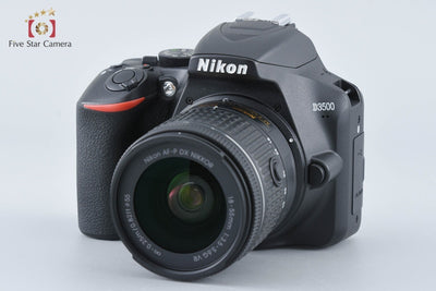 [Used] Nikon D3500 18-55 VR Lens Kit Black - Low Shutter Count