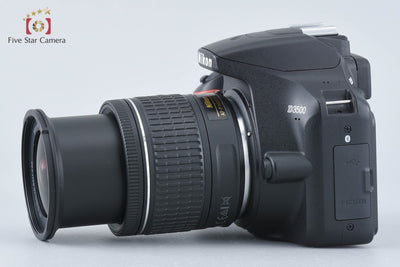 [Used] Nikon D3500 18-55 VR Lens Kit Black - Low Shutter Count