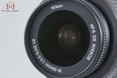 【中古】Nikon ニコン D40 + AF-S DX NIKKOR 18-55mm f/3.5-5.6 G VR シャッター回数僅少