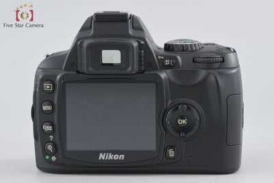 【中古】Nikon ニコン D40 + AF-S DX NIKKOR 18-55mm f/3.5-5.6 G VR シャッター回数僅少