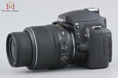 【中古】Nikon ニコン D40 + AF-S DX NIKKOR 18-55mm f/3.5-5.6 G VR シャッター回数僅少