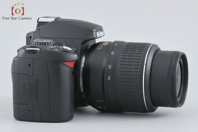 【中古】Nikon ニコン D40 + AF-S DX NIKKOR 18-55mm f/3.5-5.6 G VR シャッター回数僅少