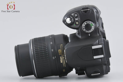 【中古】Nikon ニコン D40 + AF-S DX NIKKOR 18-55mm f/3.5-5.6 G VR シャッター回数僅少