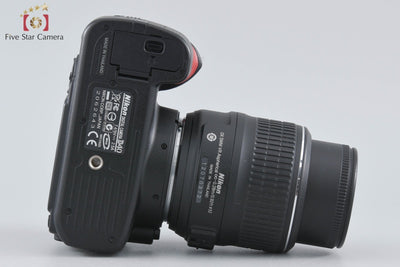【中古】Nikon ニコン D40 + AF-S DX NIKKOR 18-55mm f/3.5-5.6 G VR シャッター回数僅少