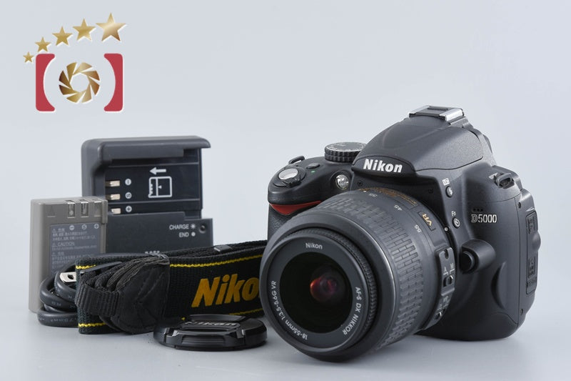[Used] Nikon D5000 18-55 VR Lens Kit, Low Shutter Count