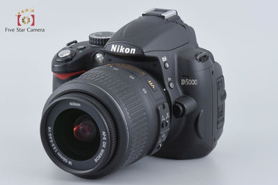 [Used] Nikon D5000 18-55 VR Lens Kit, Low Shutter Count