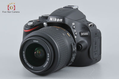 [Used] Nikon D5100 18-55 VR Lens Kit, Low Shutter Count