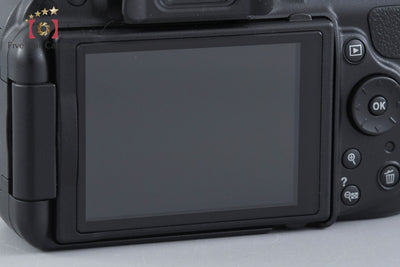 [Used] Nikon D5200 18-55 VR Lens Kit Black, Low Shutter Count