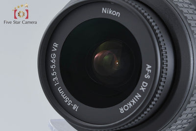 [Used] Nikon D5200 18-55 VR Lens Kit Black, Low Shutter Count