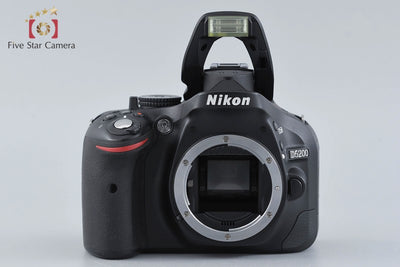 [Used] Nikon D5200 18-55 VR Lens Kit Black, Low Shutter Count