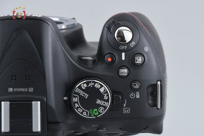 [Used] Nikon D5200 Black + AF-S DX NIKKOR 18-55mm f/3.5-5.6 G VR + AF-S DX NIKKOR 55-200mm f/4-5.6 G ED VR