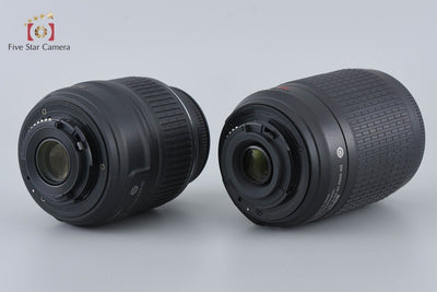 [Used] Nikon D5200 Black + AF-S DX NIKKOR 18-55mm f/3.5-5.6 G VR + AF-S DX NIKKOR 55-200mm f/4-5.6 G ED VR