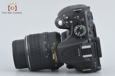 [Used] Nikon D5200 18-55 VR Lens Kit Black - Low Shutter Count