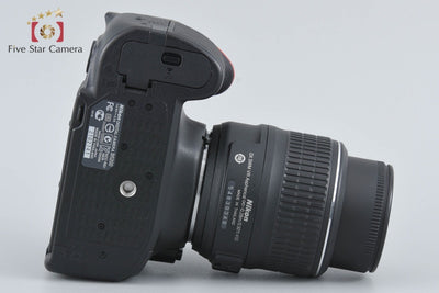 [Used] Nikon D5200 18-55 VR Lens Kit Black - Low Shutter Count