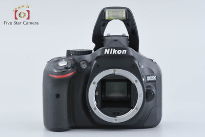 [Used] Nikon D5200 18-55 VR Lens Kit Black
