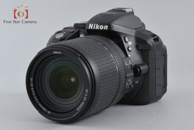 [Used] Nikon D5300 18-140 VR Lens Kit Black, Low Shutter Count, With Original Box