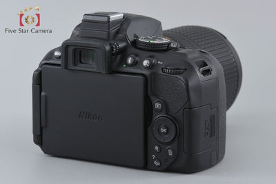 [Used] Nikon D5300 18-140 VR Lens Kit Black, Low Shutter Count, With Original Box