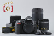 【Used】Nikon D5300 AF-P Double Zoom Kit Black - Low Shutter Count