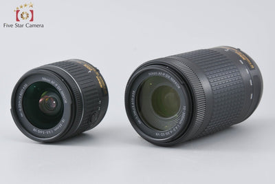 【Used】Nikon D5300 AF-P Double Zoom Kit Black - Low Shutter Count