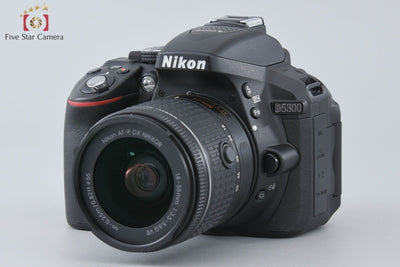 【Used】Nikon D5300 AF-P Double Zoom Kit Black - Low Shutter Count