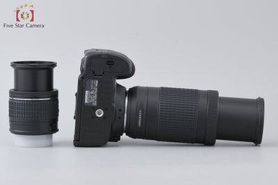 【Used】Nikon D5300 AF-P Double Zoom Kit Black - Low Shutter Count