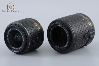 Used: Nikon D5300 Double Zoom Kit 2 Black, Low Shutter Count