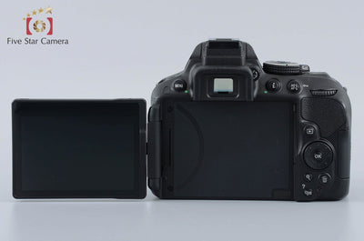 Used: Nikon D5300 Double Zoom Kit 2 Black, Low Shutter Count