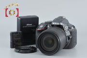 [Used] Nikon D5300 Grey + AF-S DX NIKKOR 18-105mm f/3.5-5.6 G ED VR (Low Shutter Count)