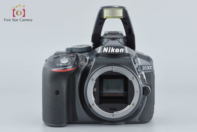 [Used] Nikon D5300 Grey + AF-S DX NIKKOR 18-105mm f/3.5-5.6 G ED VR (Low Shutter Count)