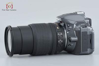 [Used] Nikon D5300 Grey + AF-S DX NIKKOR 18-105mm f/3.5-5.6 G ED VR (Low Shutter Count)