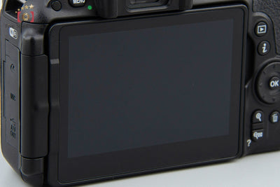 Used Nikon D5500 Black 18-55 VR II Lens Kit - Low Shutter Count