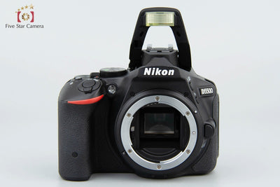 Used Nikon D5500 Black 18-55 VR II Lens Kit - Low Shutter Count