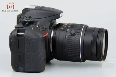 Used Nikon D5500 Black 18-55 VR II Lens Kit - Low Shutter Count