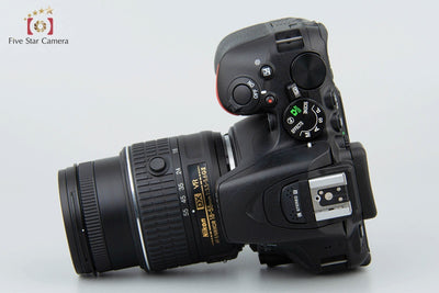 Used Nikon D5500 Black 18-55 VR II Lens Kit - Low Shutter Count