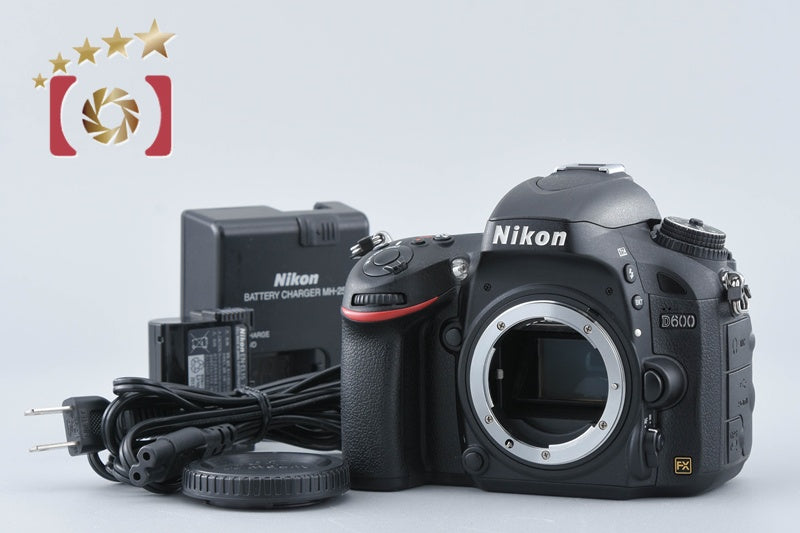 [Used] Nikon D600 Digital SLR Camera, Low Shutter Count