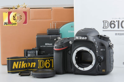 [Used] Nikon D610 Digital SLR Camera with Original Box