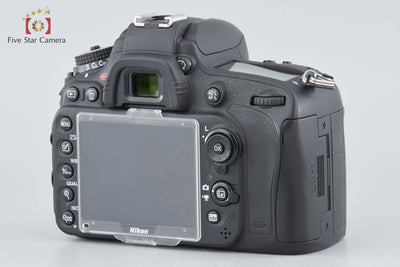 [Used] Nikon D610 Digital SLR Camera with Original Box