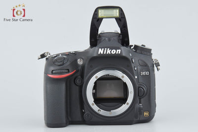 [Used] Nikon D610 Digital SLR Camera with Original Box