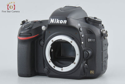 [Used] Nikon D610 Digital SLR Camera