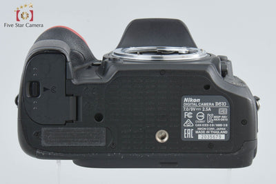 [Used] Nikon D610 Digital SLR Camera