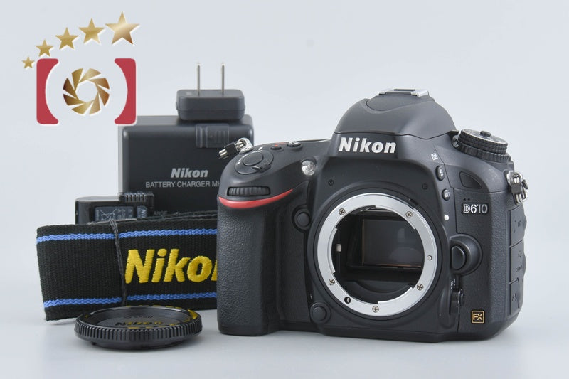 [Used] Nikon D610 Digital SLR Camera, Low Shutter Count