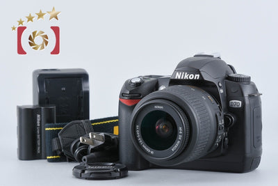 [Used] Nikon D70 + AF-S DX NIKKOR 18-55mm f/3.5-5.6 G VR Low Shutter Count