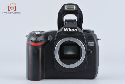 [Used] Nikon D70 + AF-S DX NIKKOR 18-55mm f/3.5-5.6 G VR Low Shutter Count