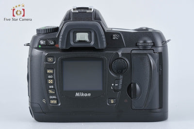 [Used] Nikon D70 + AF-S DX NIKKOR 18-55mm f/3.5-5.6 G VR Low Shutter Count