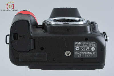 Used: Nikon D7000 Digital SLR Camera, Low Shutter Count